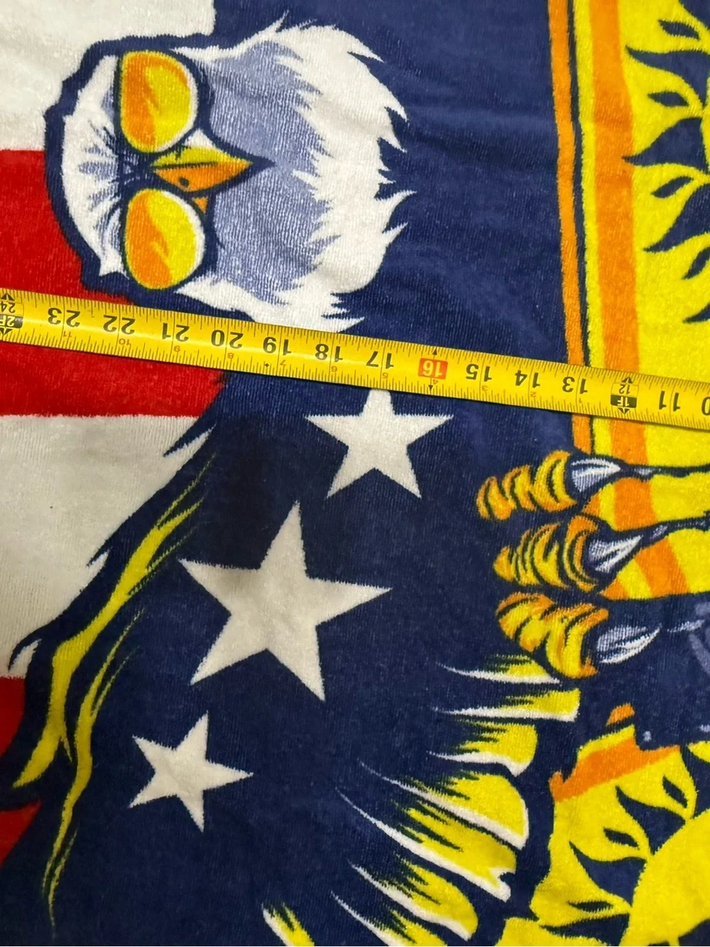 TWISTED TEA ORIGINAL HARD ICED TEA CAN BEACH TOWEL YELLOW BLUE